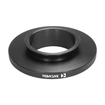 37mm microscope dovetail to T2 (M42x0.75) male thread adapter
