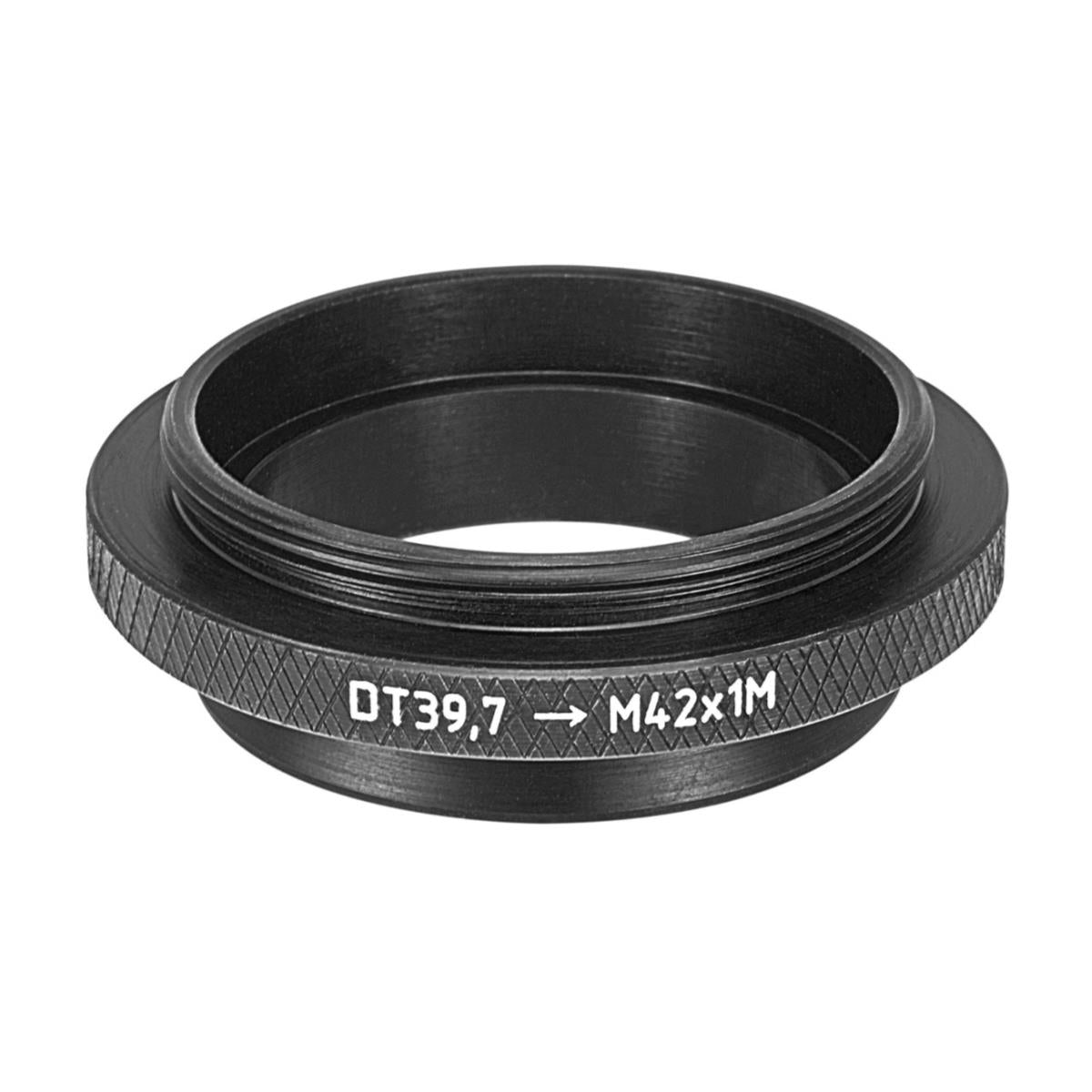 39.7mm microscope dovetail to M42x1 male thread adapter