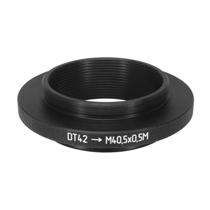 42mm microscope dovetail to M40.5x0.5 male thread adapter