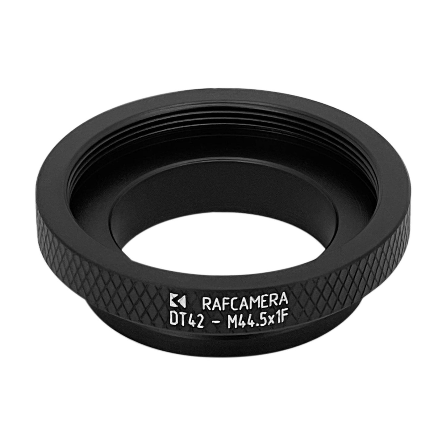 42mm dovetail to M44.5x1 female thread adapter