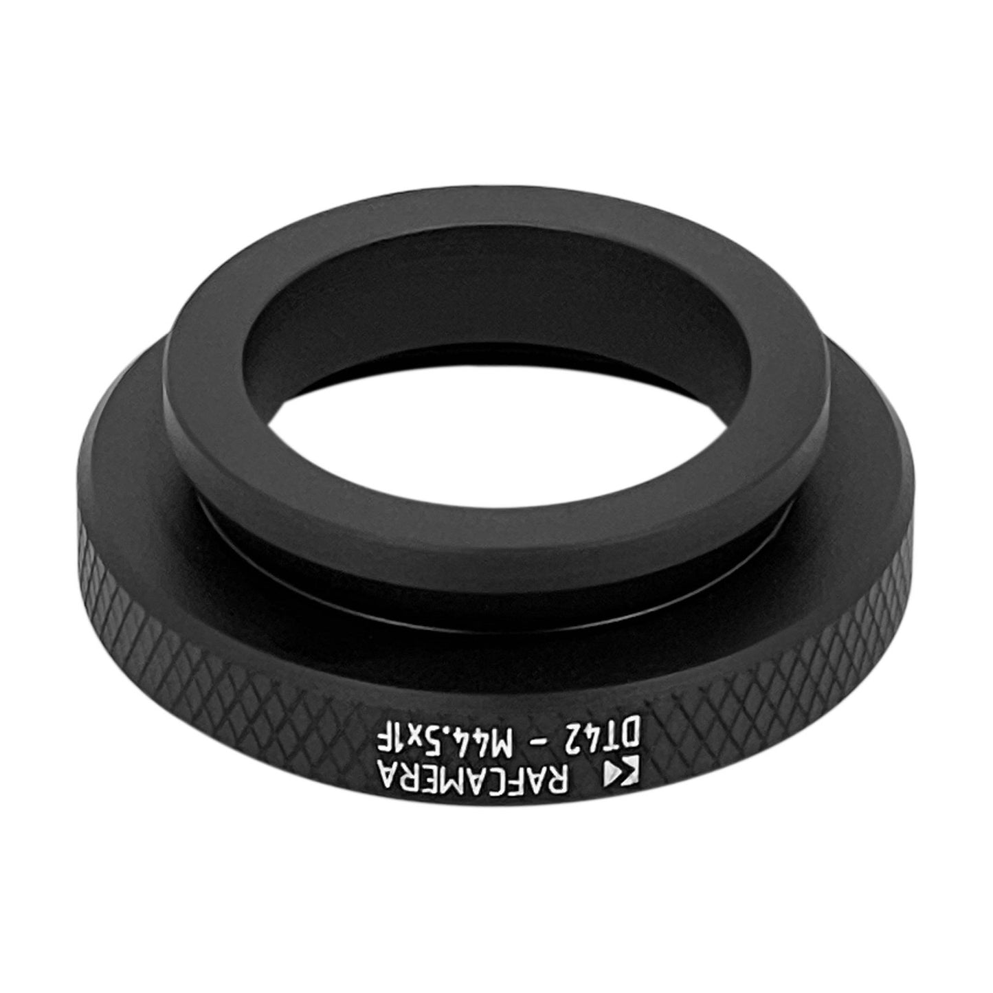 42mm dovetail to M44.5x1 female thread adapter