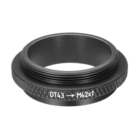 43mm microscope dovetail to M42x1 male thread adapter