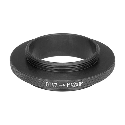 47mm microscope dovetail to M42x1 male thread adapter