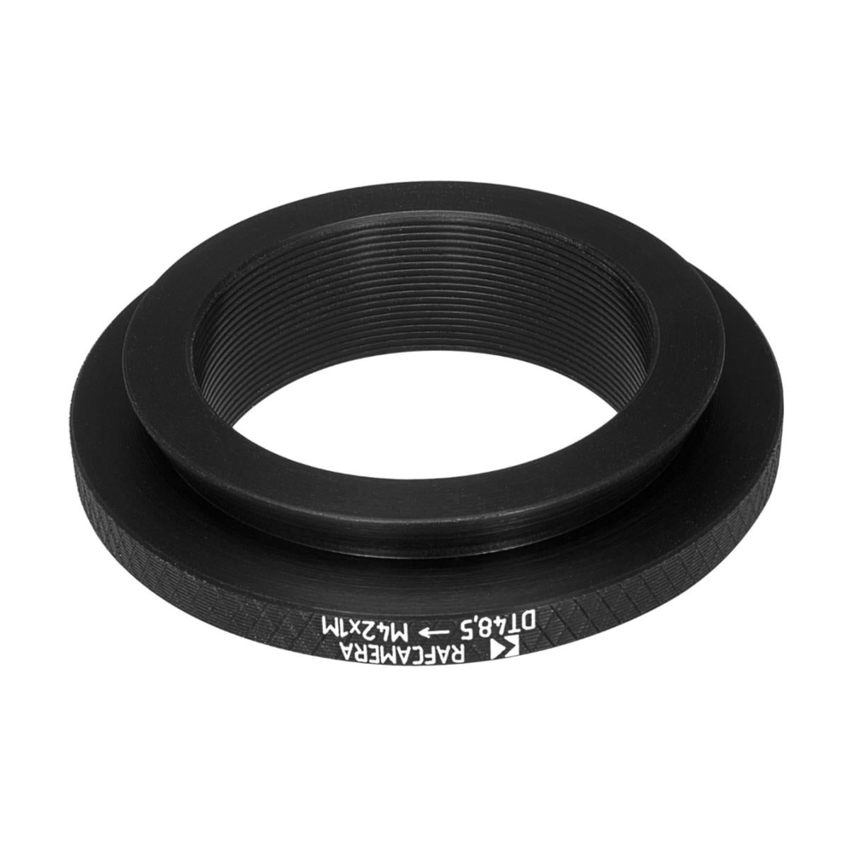 48.5mm microscope dovetail to M42x1 male thread adapter