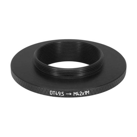 49.5mm microscope dovetail to M42x1 thread adapter, wide