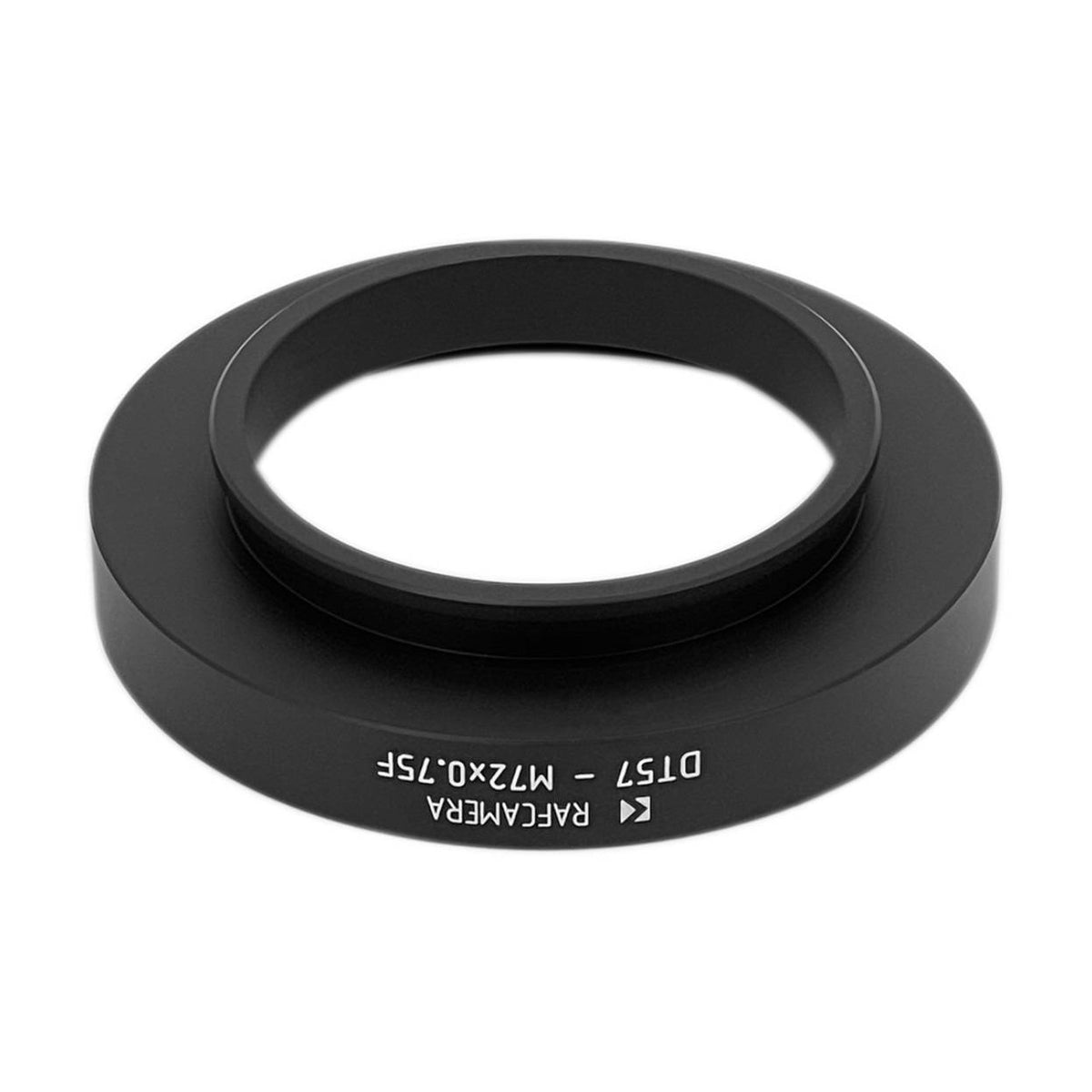 57mm dovetail to M72x0.75 female thread adapter