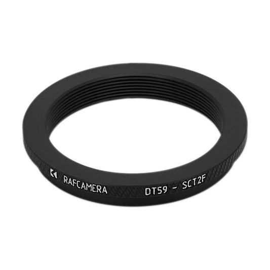 59mm ONAG dovetail to SCT2 female thread adapter