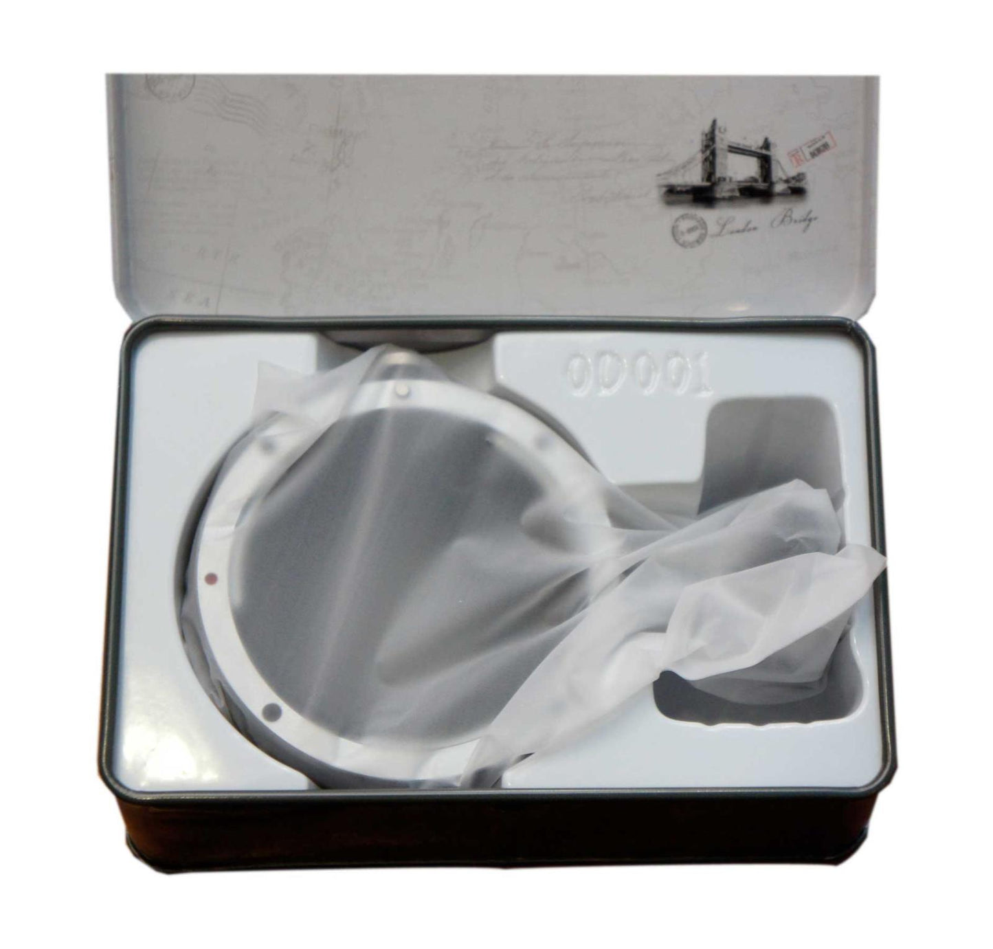 Canon EOS to EOS-M mount adapter with electronics, in gift box