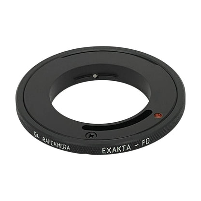 Exakta lens to Canon FD camera mount adapter
