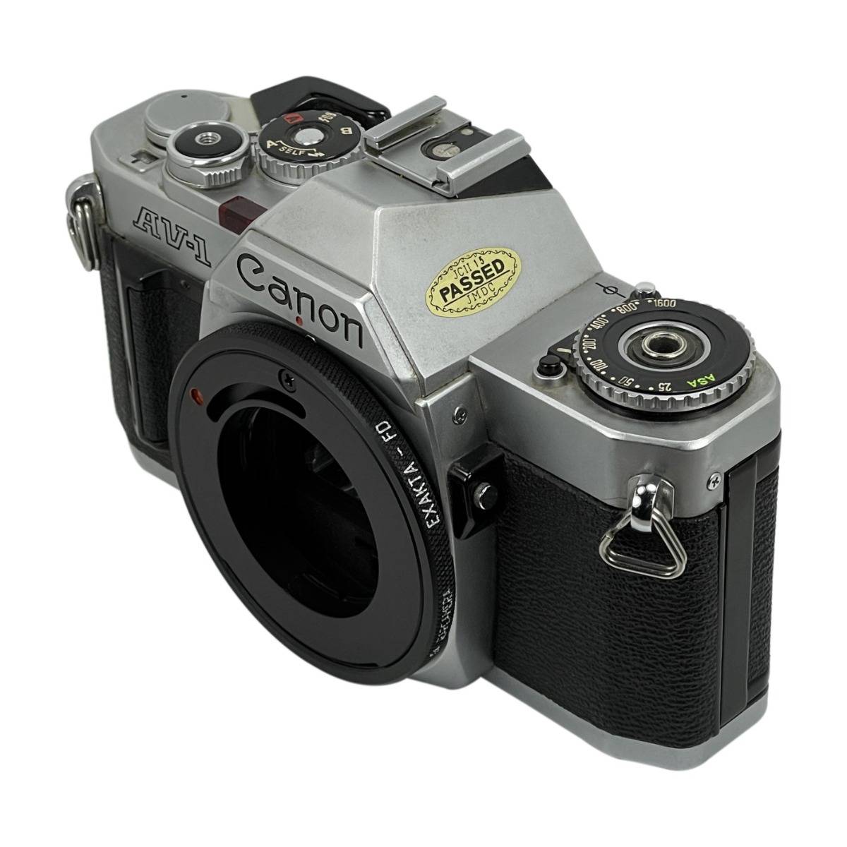 Exakta lens to Canon FD camera mount adapter