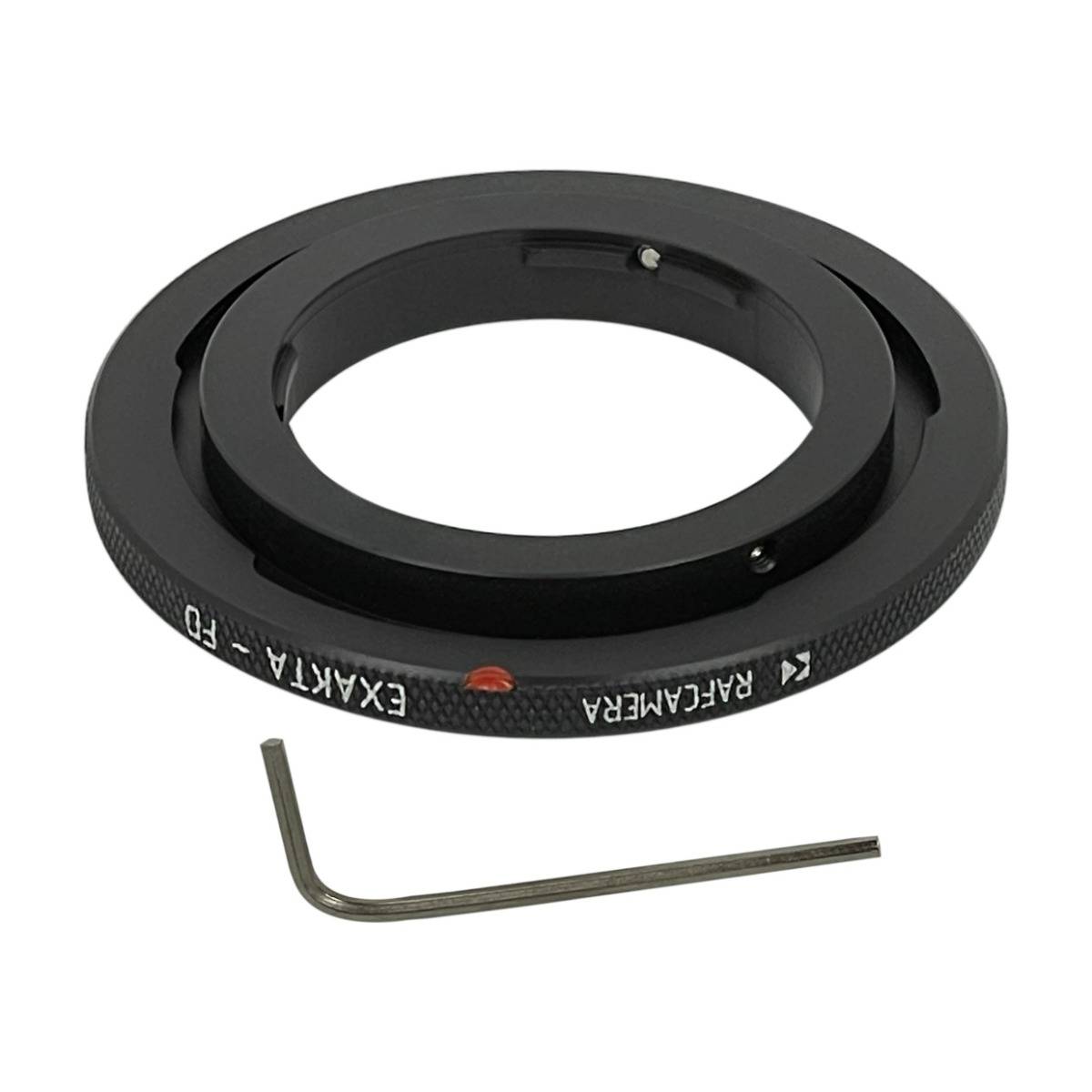 Exakta lens to Canon FD camera mount adapter