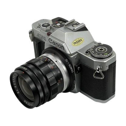 Exakta lens to Canon FD camera mount adapter