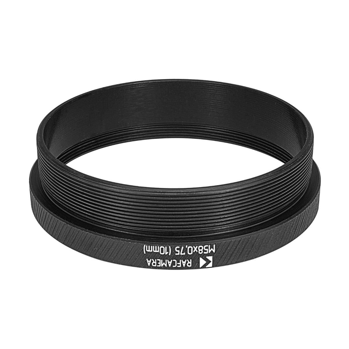 M58x0.75 (58mm) thread extender for Copal #3 shutter, 10mm