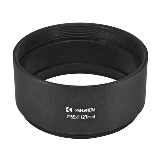 M65x1 female to M65x1 male thread adapter (27mm long extender)