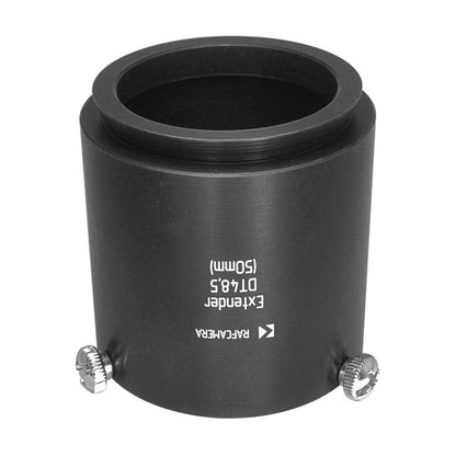 50mm extender for 48.5mm microscope dovetail mount