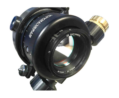 M48x0.75 female to M55x1 male thread adapter, flangeless