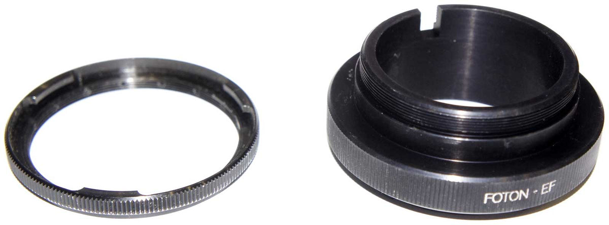 Canon EOS (EF) adapter (interchangeable mount) for Foton zoom lens