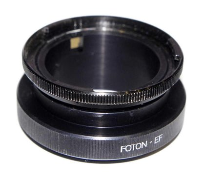 Canon EOS (EF) adapter (interchangeable mount) for Foton zoom lens