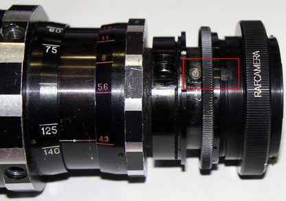 Canon EOS (EF) adapter (interchangeable mount) for Foton zoom lens