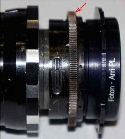 Retaining ring for LOMO Foton zoom lens