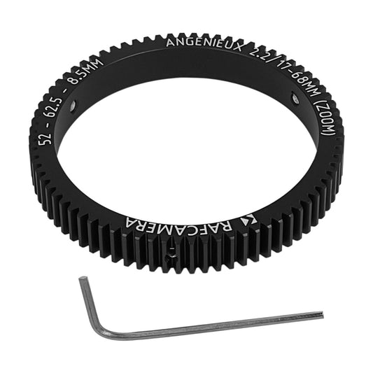 Follow Focus Gear (52-62.5-8.5mm) for Angenieux 2.2/17-68mm lens (ZOOM)