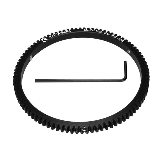 Follow Focus Gear (65-74-5mm) for KMZ Mir-11M lens in Krasnogorsk-2 mount