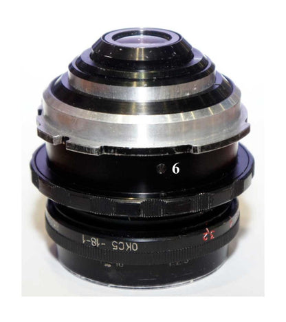 Follow Focus Gear (65-83-8mm) for LOMO OKC5-18-1 lens
