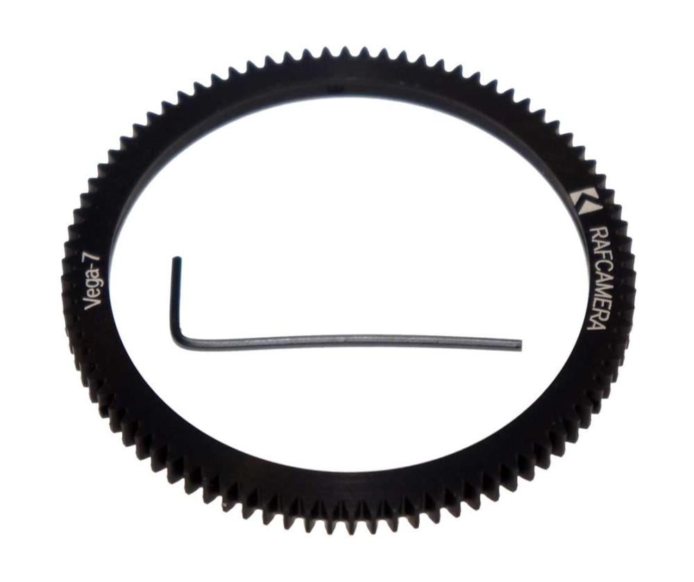 Follow Focus Gear (60.5-70.4-5mm) for KMZ Vega-7 lens in Krasnogorsk-2 mount
