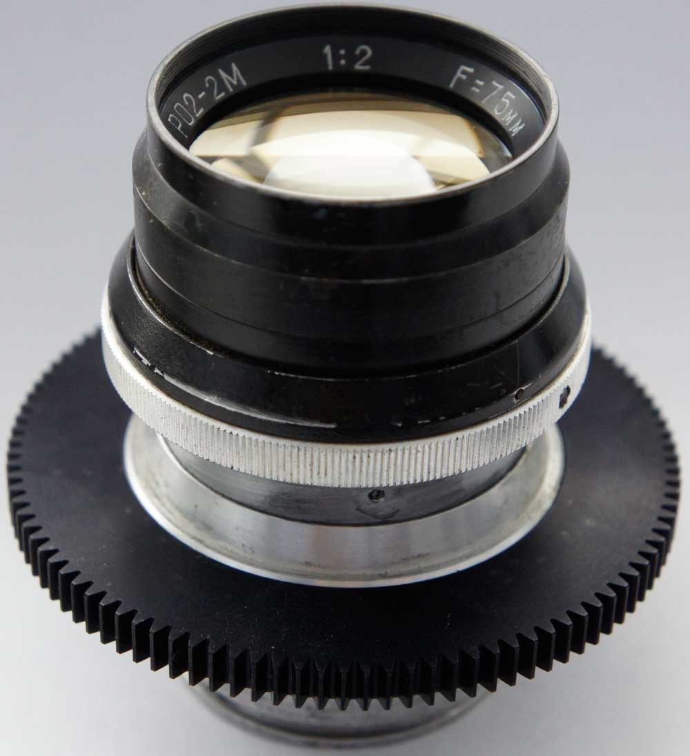 Follow Focus Gear (57-86-6mm) for Konvas lenses in OCT-18 mount