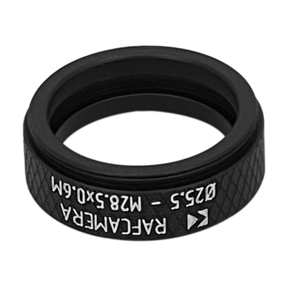 25.5mm filter holder with M28.5x0.6 male thread