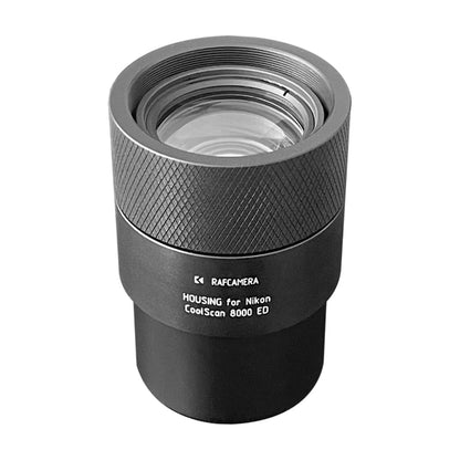 Special housing with M52x0.75 female threads for Nikon CoolScan 8000 ED lens