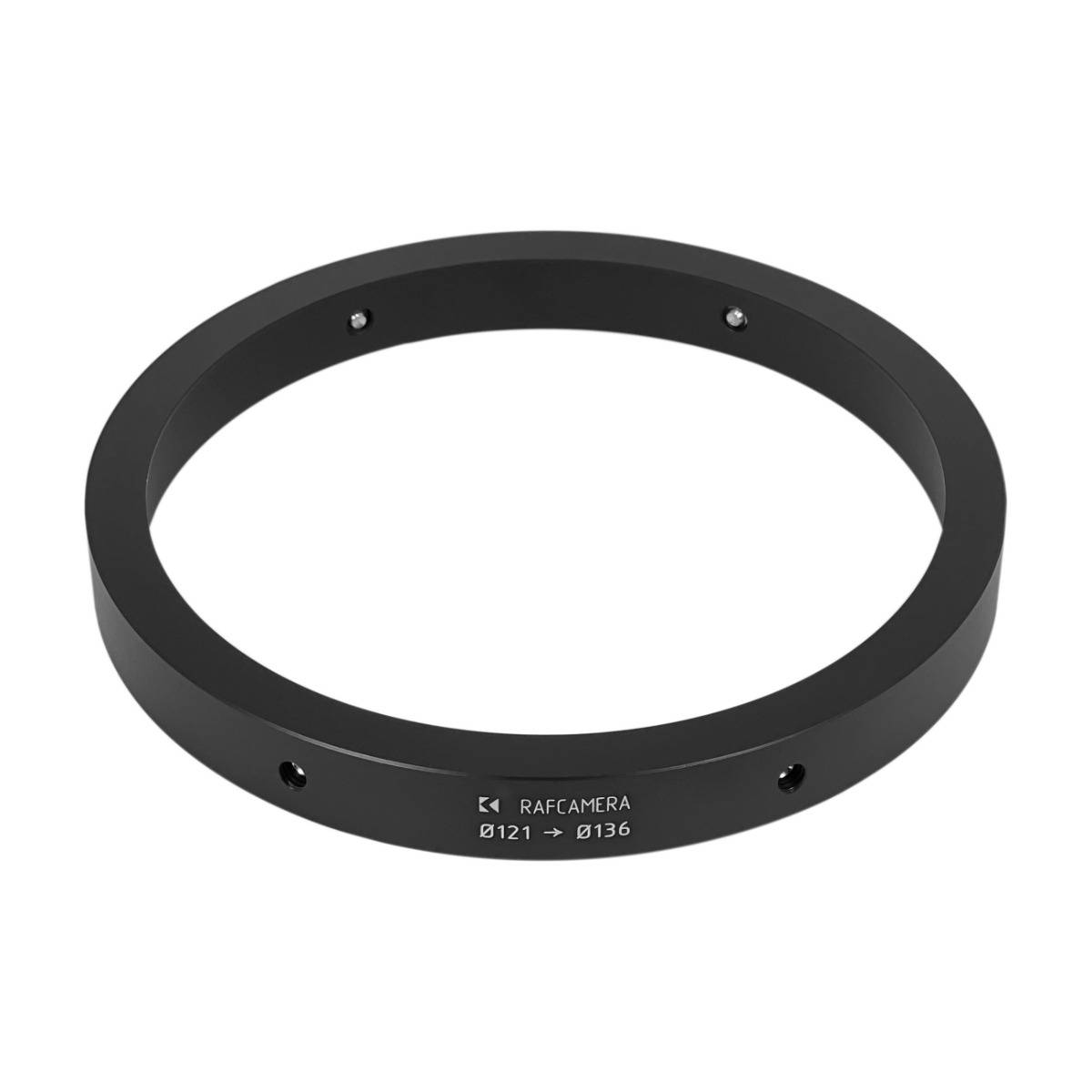 121mm clamp to 136mm outer diameter adapter