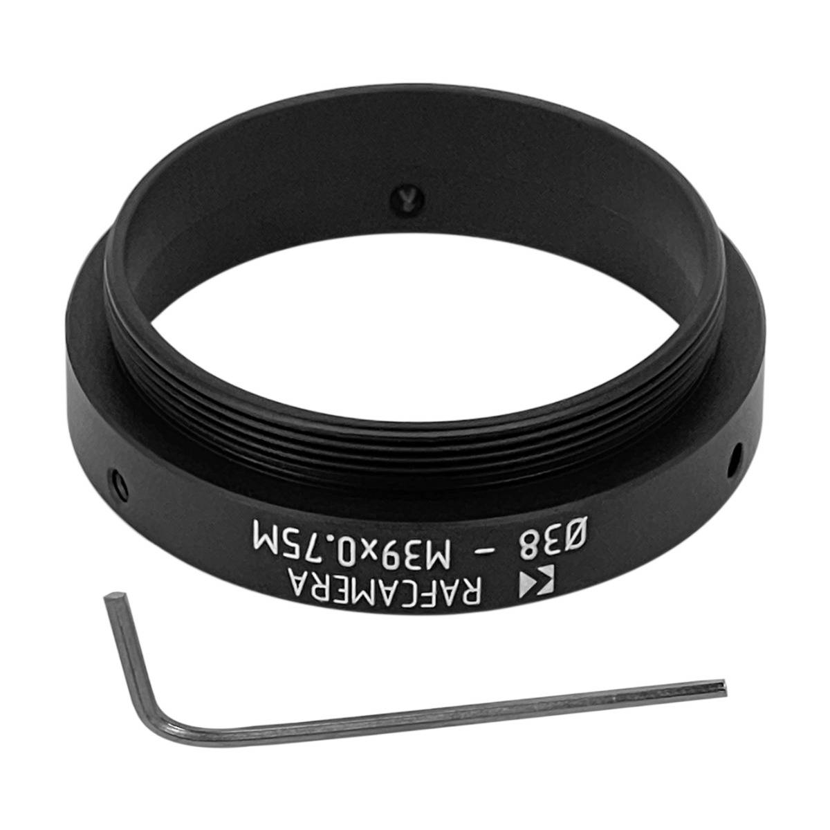 38mm clamp to M39x0.75 male thread adapter