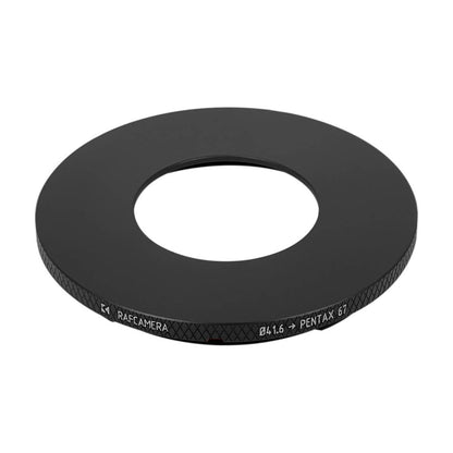 41.6mm bore to Pentax 67 camera mount adapter