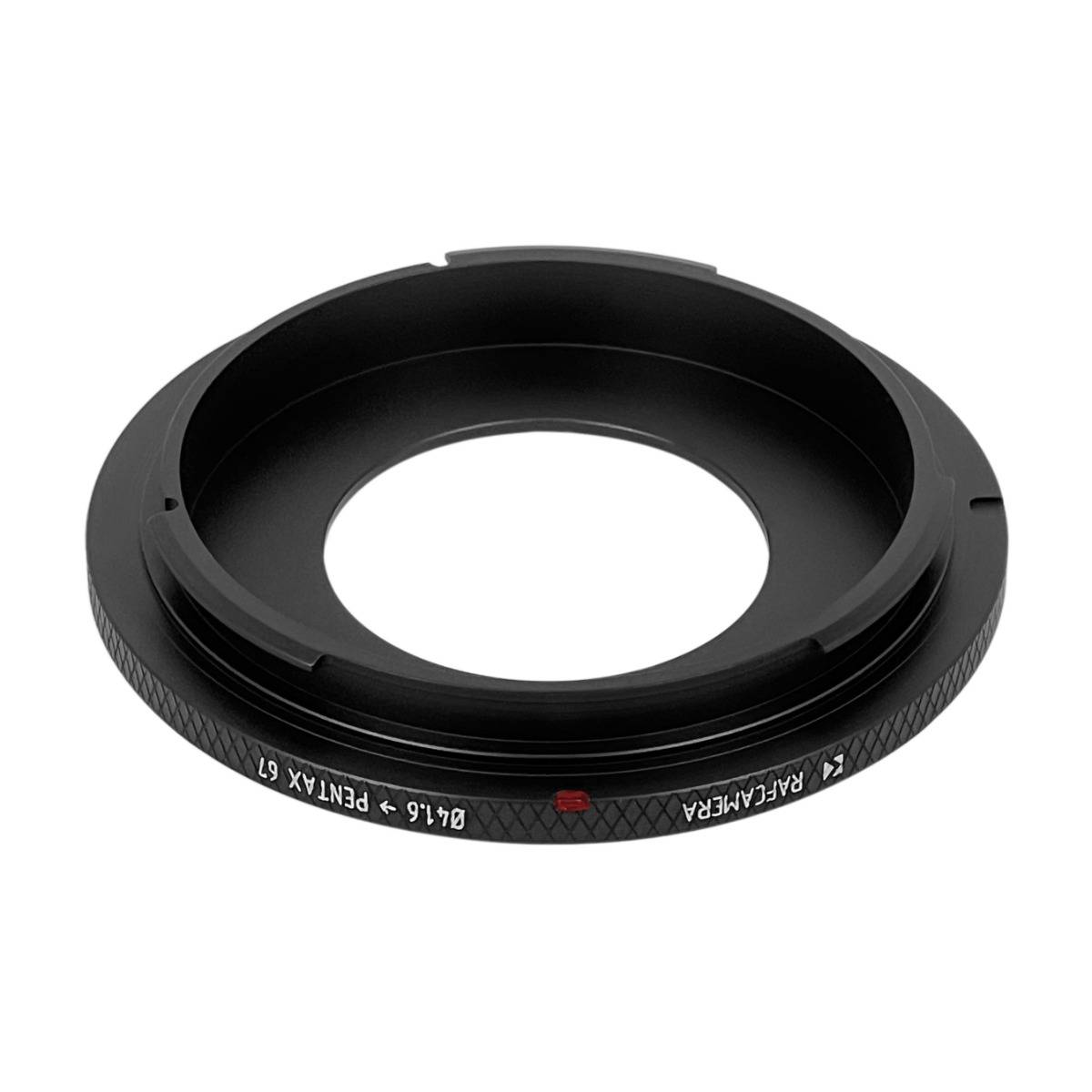 41.6mm bore to Pentax 67 camera mount adapter