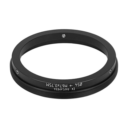 54mm clamp to Pentax 67 bayonet mount adapter, 2-parts