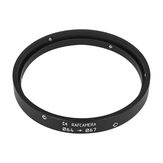 64mm clamp to 67mm clamp ring for Bolex Moller 16/32/1.5x