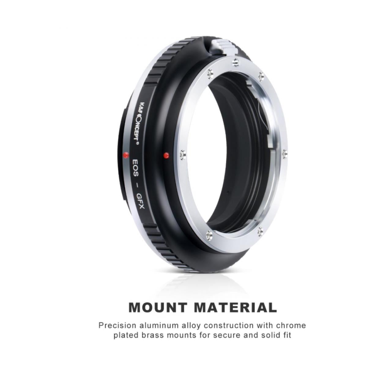 Canon EOS EF Lenses to Fuji GFX Mount Camera Adapter