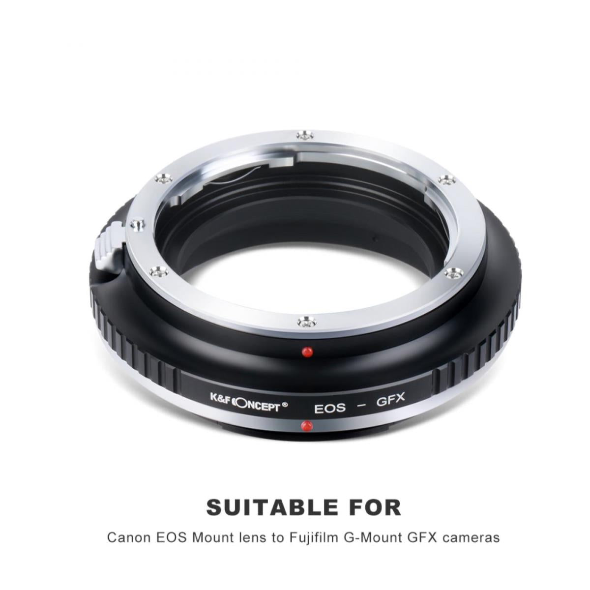 Canon EOS EF Lenses to Fuji GFX Mount Camera Adapter