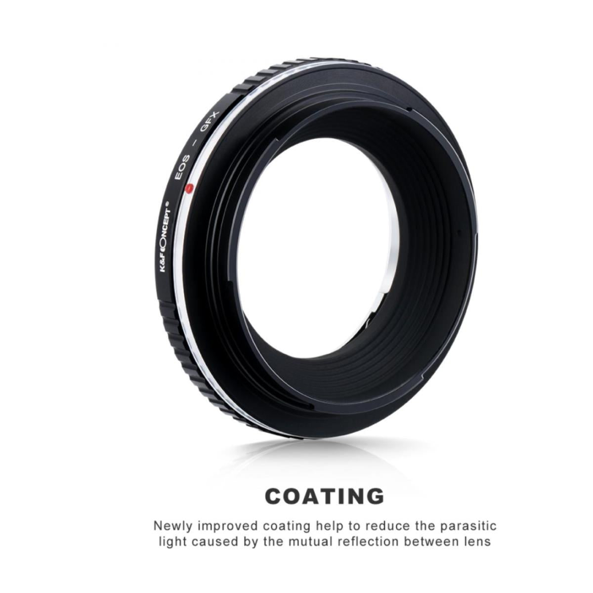 Canon EOS EF Lenses to Fuji GFX Mount Camera Adapter