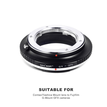 Contax/Yashica Lenses to Fuji GFX Mount Camera Adapter