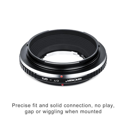Contax/Yashica Lenses to Fuji GFX Mount Camera Adapter