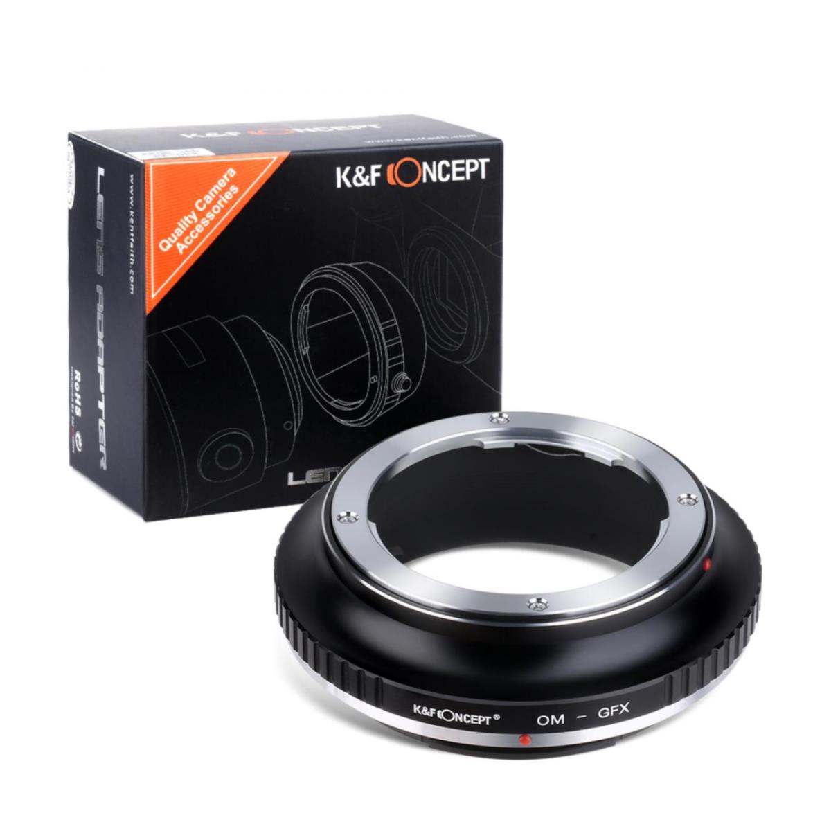 Olympus OM Lenses to Fuji GFX Mount Camera Adapter