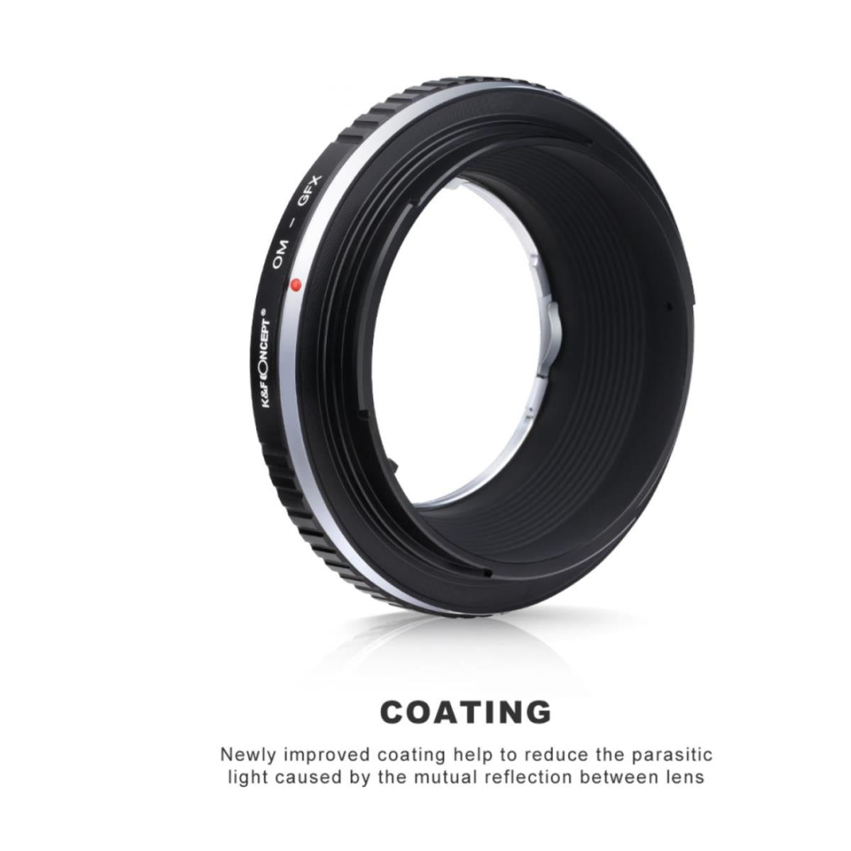 Olympus OM Lenses to Fuji GFX Mount Camera Adapter
