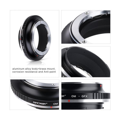 Olympus OM Lenses to Fuji GFX Mount Camera Adapter