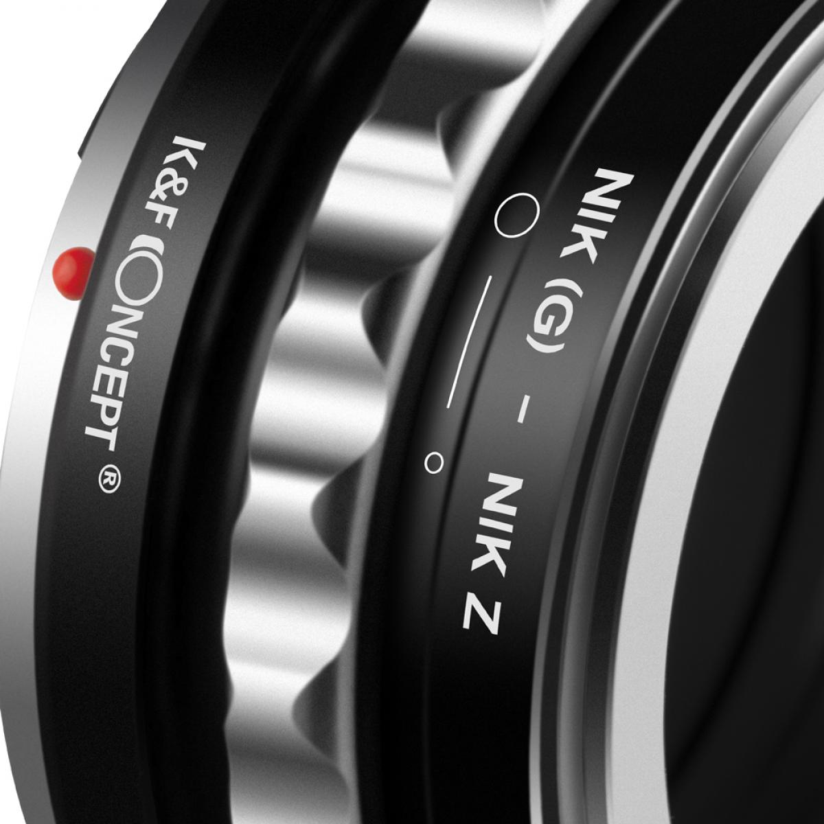 Nikon G Lenses to Nikon Z Mount Camera Adapter