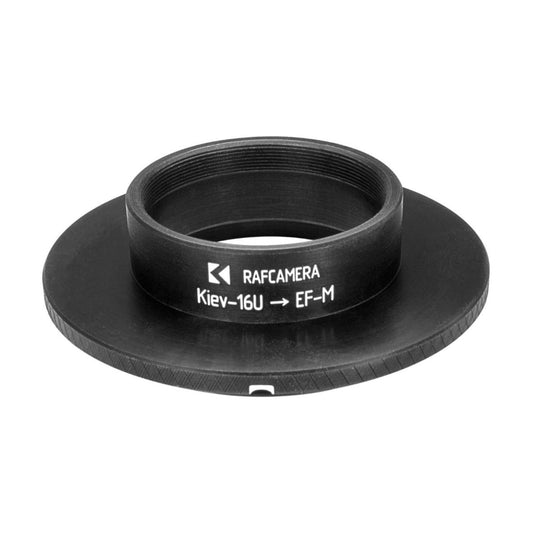 Kiev-16U lens to Canon EOS (EF-M) camera mount adapter