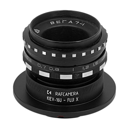 Kiev-16U lens to Fuji X camera mount adapter