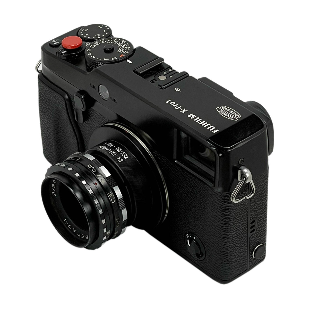 Kiev-16U lens to Fuji X camera mount adapter