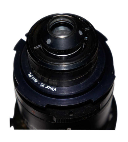 Kinor-16SX-2 lens to Arri PL camera mount adapter